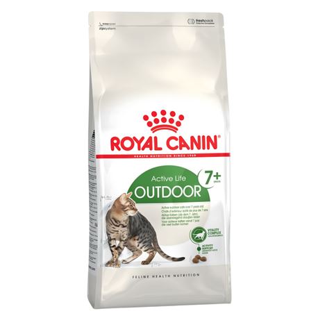 ROYAL CANIN Cat Outdoor 7+ - Cibo per gatti - 2kg