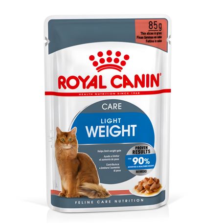 ROYAL CANIN Light Weight Care Gravy - Alimento umido per gatti - 12 x 85g