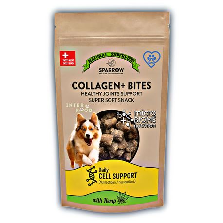 SPARROW Pet Collagen Plus Bites Nucleotide Snack  - 150g