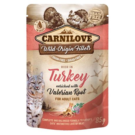 Carnilove Adult - Truthahn angereichert mit Baldrianwurzel Wet - 85g