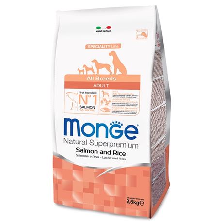 Monge SL All Breeds Salmone e Riso - 12kg