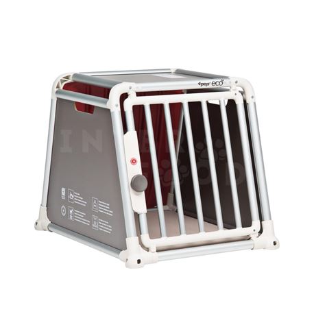 4Pets ECO 1 gabbia in alluminio per auto - S