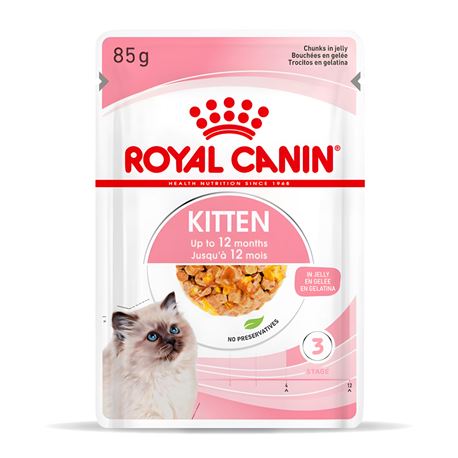 ROYAL CANIN Kitten Jelly - Alimento umido per gatti - 12 x 85g