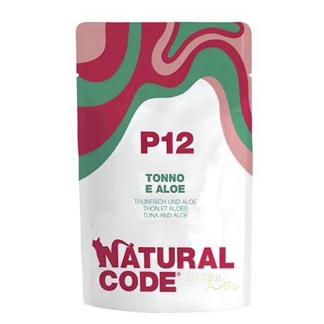 Natural Code P12 - Tonno e Aloe - 70g