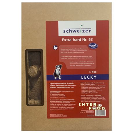 Biscotti per cani Schweizer - LECKY - Extra-Hard n63 - 4kg 1