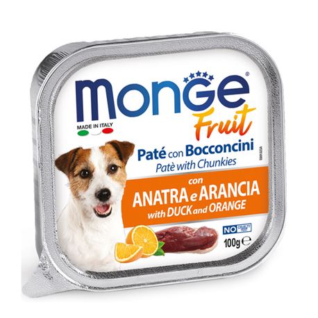 Monge Fruit con Anatra e Arancia - 100g 1