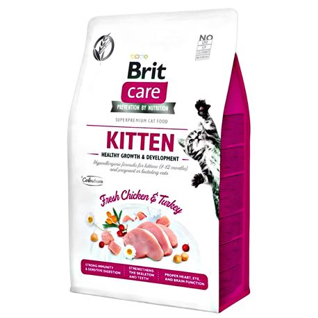 Brit Care Cat Grain-Free Kitten Healty Growth - 7kg