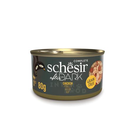 Schesir After Dark gatto - Filetti di Pollo - in brodo - 80g