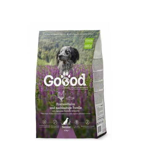 GOOOD
Senior - Freilandhuhn & Nachhaltige Forelle - 1.8 kg