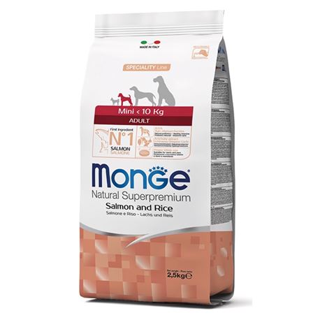 Monge SL Mini Salmone e Riso - 800g 1