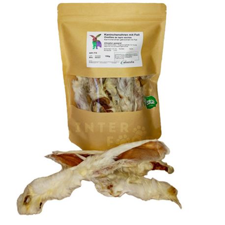 Orecchie di Coniglio con pelo -  150g 1