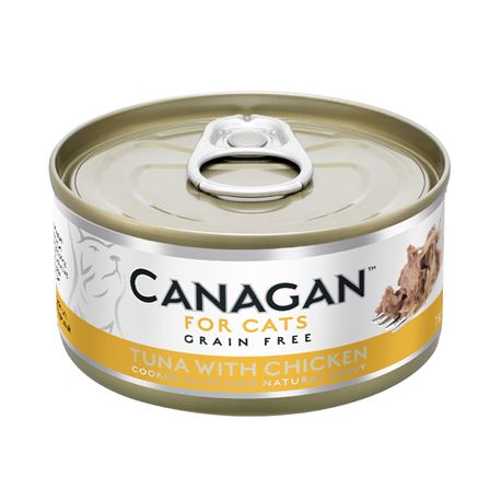 CANAGAN Tuna With Chicken  12x75g