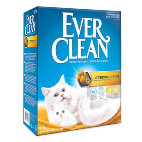 EVERCLEAN LITTERFREE PAWS - LETTIERA per GATTI - 10lt