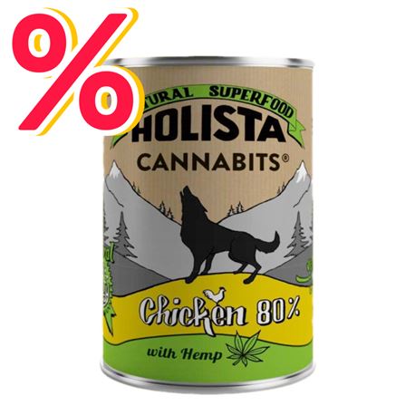 SPARROW Holista CannaBits - BARF - Chicken - 6 x 400gr