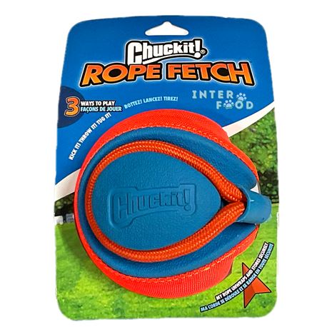 CHUCKIT! Rope Fetch - palla con corda