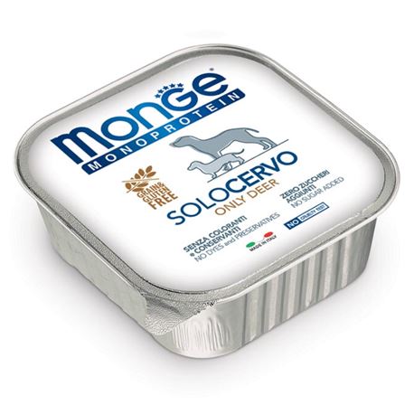 Monge Monoprotein solo Cervo - 24 x 150g 1