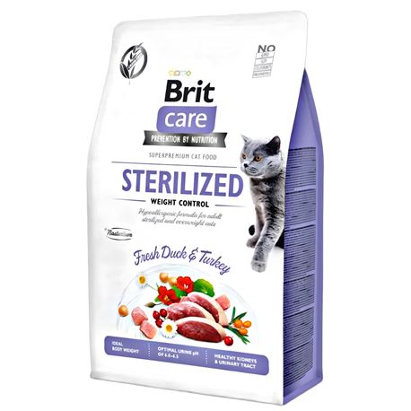 Brit Care Cat Grain-Free Sterilized and Weight Control - 7kg 1