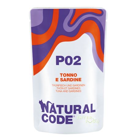 Natural Code P02 - Tonno e Sardine - 70g