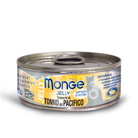 Monge Jelly - Trancetti di Tonno del pacifico in gelatina - 24 x 80g 1