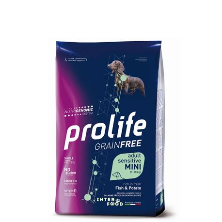 PROLIFE Grain Free Adult Sensitive Fish & Potato - Mini - 2Kg