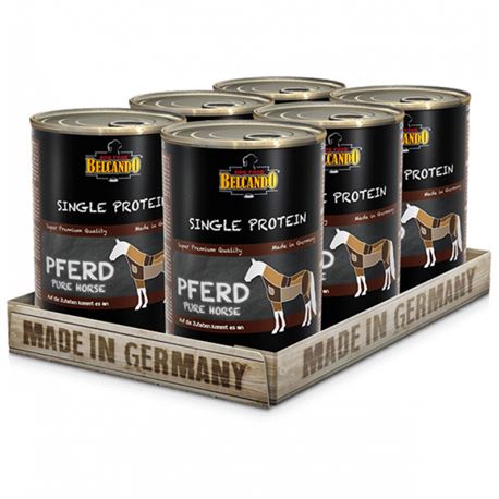 BELCANDO Single Protein - Pferd - 6 x 400g 1