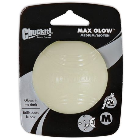 CHUCKIT! Max Glow Ball-M - pallina fosforescente 1