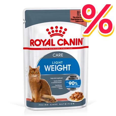 ROYAL CANIN Light Weight Care Gravy - Alimento umido per gatti - 4 x (12 x 85g) 1