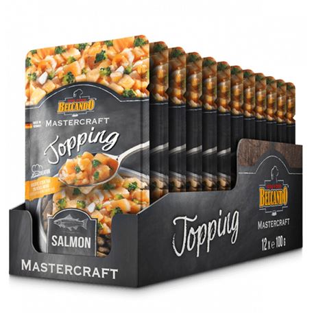 BELCANDO MASTERCRAFT - Topping Salmon - 12 x 100g