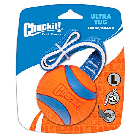 CHUCKIT! Ultra Tug L - pallina con robusta maniglia