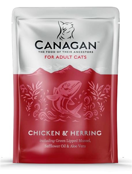 CANAGAN Chicken & Herring 8x85g