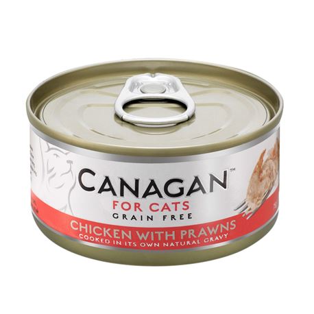 CANAGAN Chicken With Prawns  12x75g