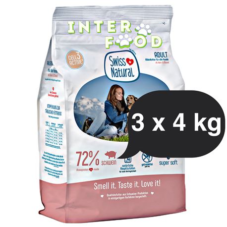 Swiss Natural Soft ADULT Schwein & Kartoffel - 12kg 1