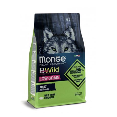 Monge BWild Adult All Breds Cinghiale - 2,5kg