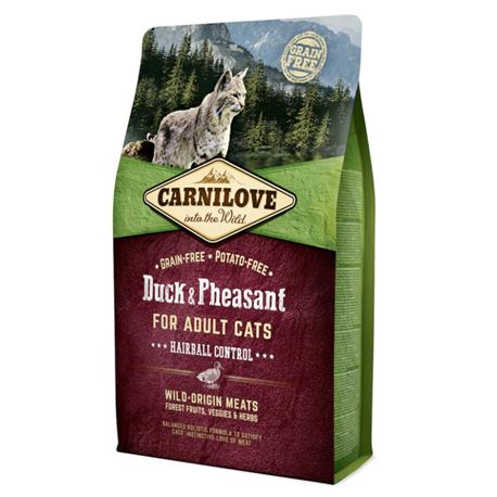 Carnilove Adult - Duck & Pheasant - Hairball - 2kg 1