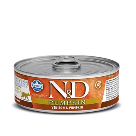 FARMINA N&D PUMPKIN FELINE - VENISON AND APPLE - 1,5kg 3