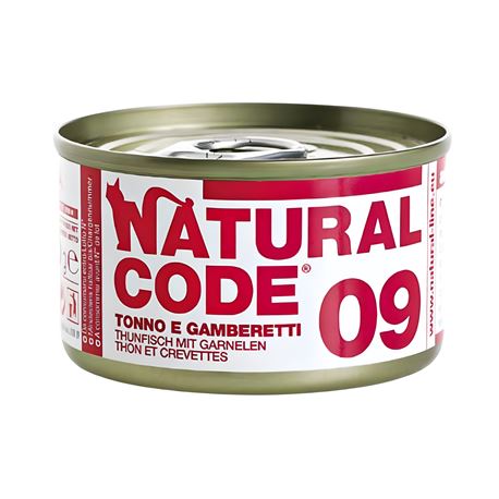 Natural Code 09 - Tonno e Gamberetti - 85g