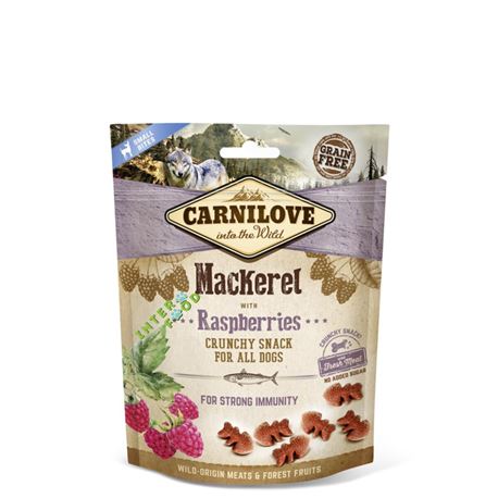 Carnilove Crunchy Mackerel with Raspberries - 200g