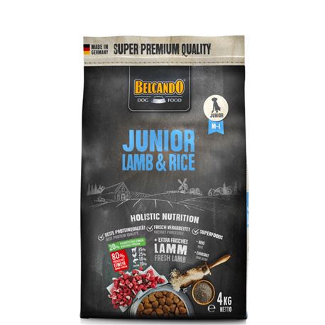 BELCANDO Junior Lamb&Rice - 4kg