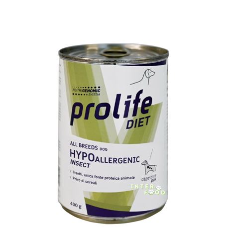 Prolife Diet Hypoallergenic - All Breed Insect - umido - 400g