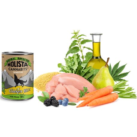 SPARROW Holista CannaBits - BARF - Sensitive Chicken 400gr 2