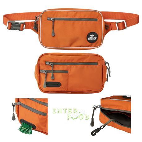 DOG Copenhagen Marsupio con cintura Go Explore Belt Bag - Arancione 2