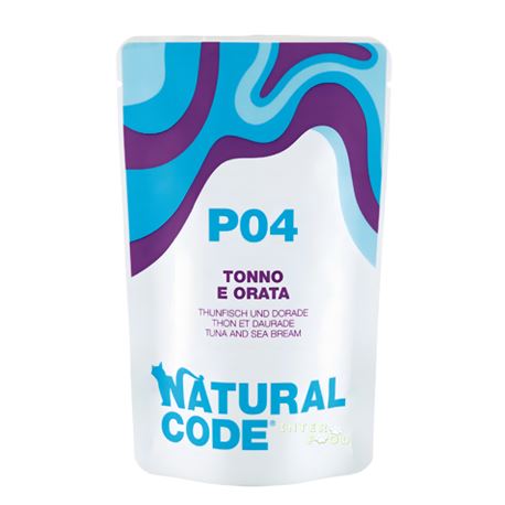 Natural Code P04 - Tonno e Orata - 70g