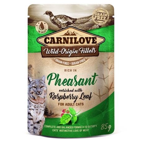 Carnilove Adult - Pheasant enriched with Raspberry Leaves - 85g