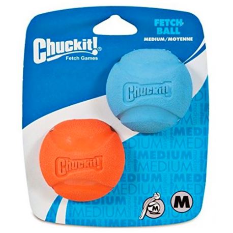 CHUCKIT! Fetch Ball-M - pallina rimbalzante - 2pz