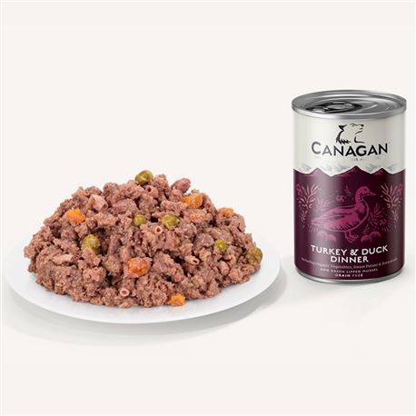 CANAGAN Turkey & Duck - 6x400g 2