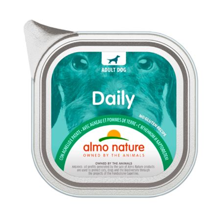 ALMO NATURE Daily No Gluten Recipe con Agnello e Patate - 100g 1