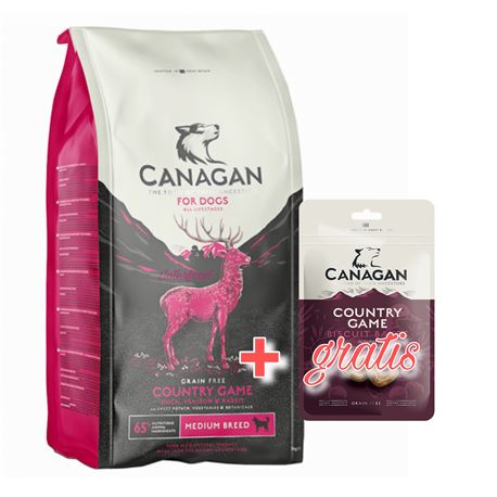 CANAGAN Country Game 12kg + confezione biscotti gratuita