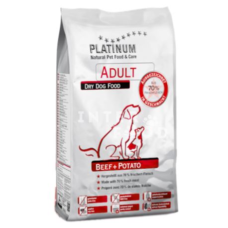 PLATINUM Adult Beef + Potato - 1,5kg