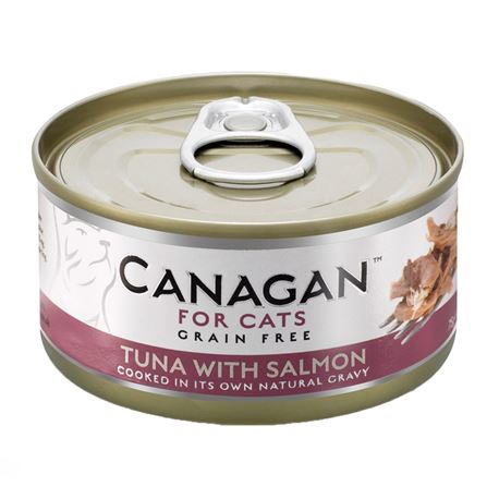 CANAGAN Tuna With Salmon  12x75g