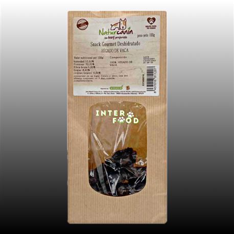 Naturcanin Snack - Fegato di Manzo - 200g 1